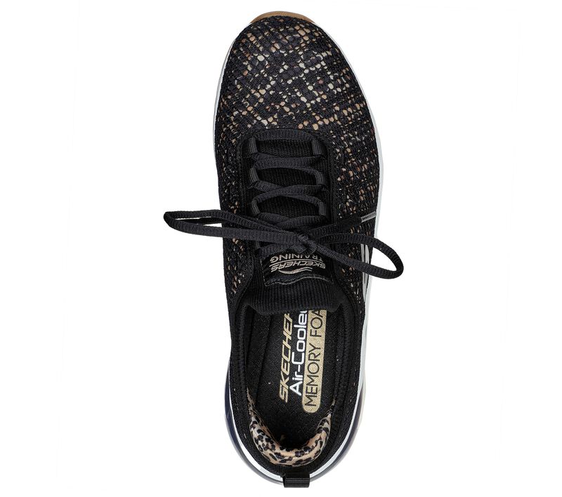 Dámské Sportovní Tenisky Skechers Skech-Air Element 2.0 - Big Energy Černé Leopard | CZ.149673 BKLD